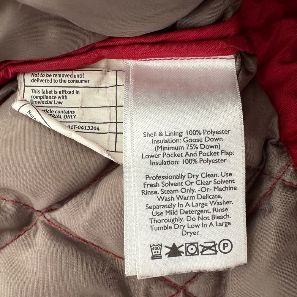 Eddie Bauer | Down Filled Vest/Gillet with Quilt Stitching size L - Picture 6 of 8